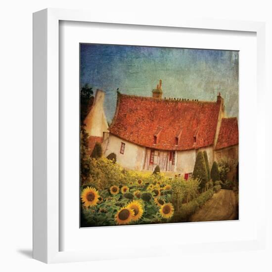 Gardenhouse Chenonceau-Dawne Polis-Framed Giclee Print