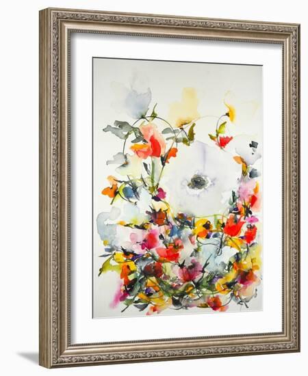 Gardenia 11-Karin Johannesson-Framed Art Print