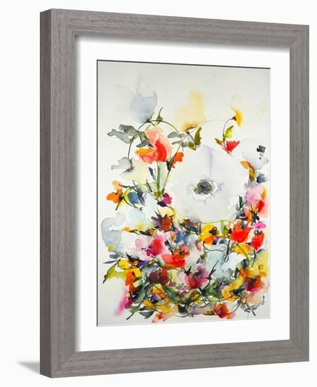 Gardenia 11-Karin Johannesson-Framed Art Print