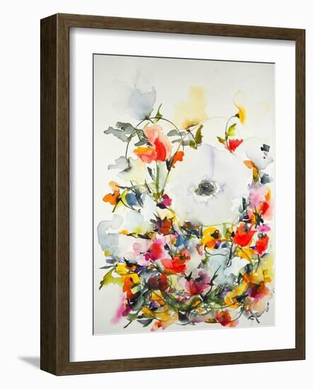 Gardenia 11-Karin Johannesson-Framed Art Print