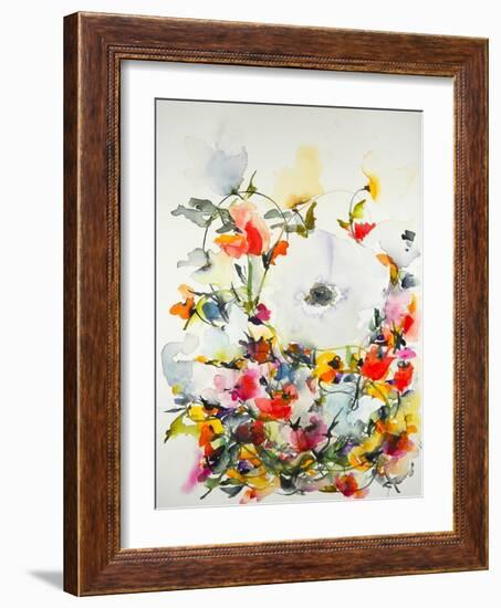 Gardenia 11-Karin Johannesson-Framed Art Print