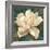 Gardenia Blossom Turquoise-Albena Hristova-Framed Premium Giclee Print