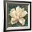 Gardenia Blossom Turquoise-Albena Hristova-Framed Premium Giclee Print