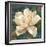 Gardenia Blossom Turquoise-Albena Hristova-Framed Premium Giclee Print