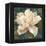 Gardenia Blossom Turquoise-Albena Hristova-Framed Stretched Canvas