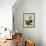 Gardenia Grunge I-Honey Malek-Framed Art Print displayed on a wall