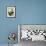 Gardenia Grunge I-Honey Malek-Framed Premium Giclee Print displayed on a wall