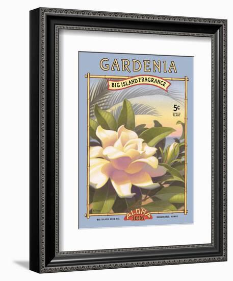 Gardenia-Kerne Erickson-Framed Premium Giclee Print