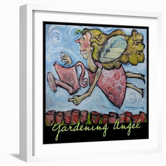 Gardening Angel Poster-Tim Nyberg-Framed Giclee Print