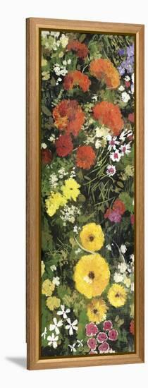 Gardening I-Asia Jensen-Framed Stretched Canvas