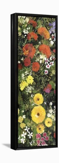 Gardening I-Asia Jensen-Framed Stretched Canvas