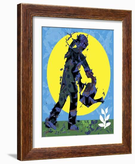 Gardening-Teofilo Olivieri-Framed Giclee Print