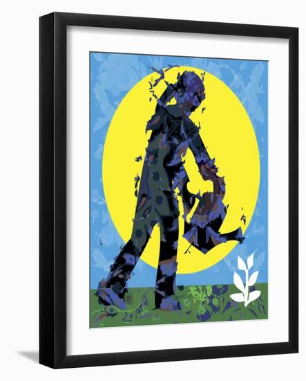 Gardening-Teofilo Olivieri-Framed Giclee Print