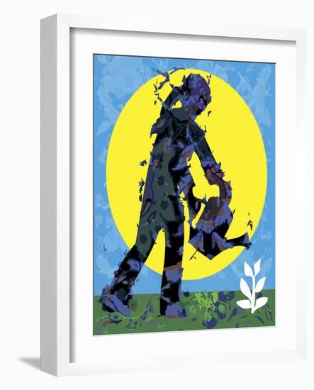 Gardening-Teofilo Olivieri-Framed Giclee Print