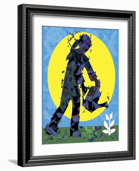 Gardening-Teofilo Olivieri-Framed Giclee Print