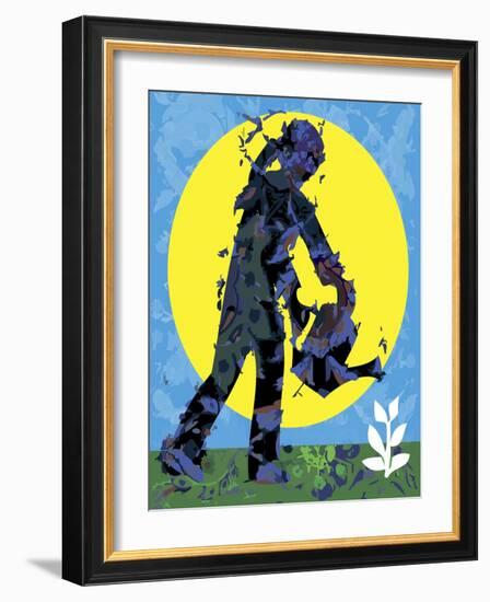 Gardening-Teofilo Olivieri-Framed Giclee Print