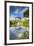 Gardens by the Bay and Marina Bay Sands Hotel, Singapore-Ian Trower-Framed Photographic Print