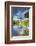 Gardens by the Bay and Marina Bay Sands Hotel, Singapore-Ian Trower-Framed Photographic Print