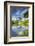 Gardens by the Bay and Marina Bay Sands Hotel, Singapore-Ian Trower-Framed Photographic Print