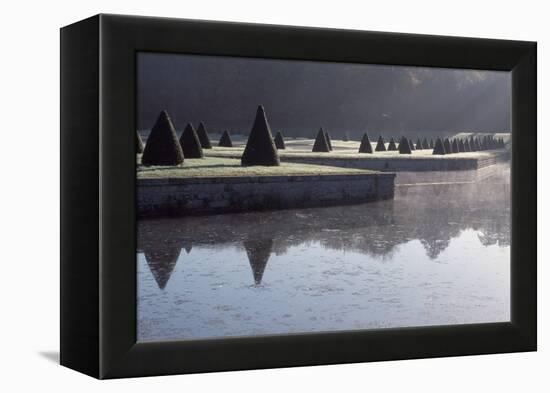 Gardens, Chateau De Fontainebleau, France-Achim Bednorz-Framed Premier Image Canvas