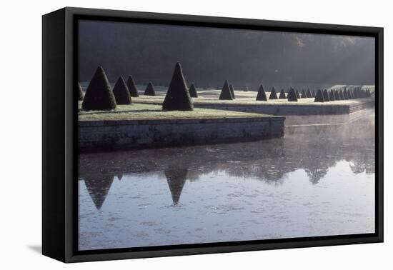 Gardens, Chateau De Fontainebleau, France-Achim Bednorz-Framed Premier Image Canvas