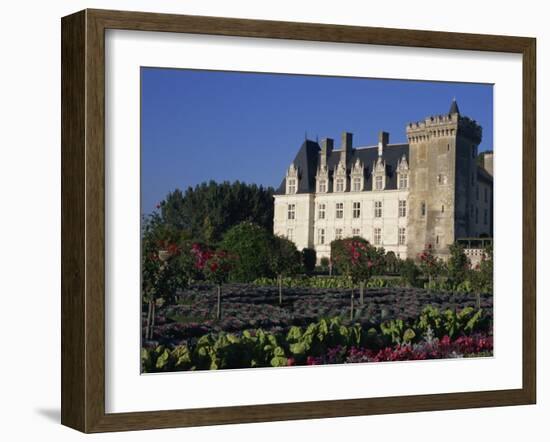 Gardens, Chateau De Villandry, Loire Valley, Centre, France, Europe-Thouvenin Guy-Framed Photographic Print