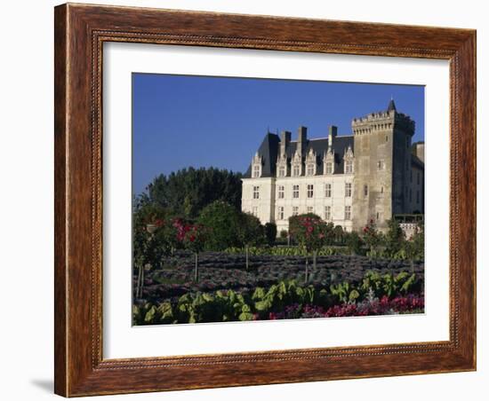 Gardens, Chateau De Villandry, Loire Valley, Centre, France, Europe-Thouvenin Guy-Framed Photographic Print