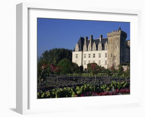 Gardens, Chateau De Villandry, Loire Valley, Centre, France, Europe-Thouvenin Guy-Framed Photographic Print