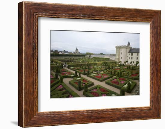 Gardens, Chateau de Villandry, UNESCO Site, Indre-Et-Loire, Touraine, Loire Valley, France-Rob Cousins-Framed Photographic Print