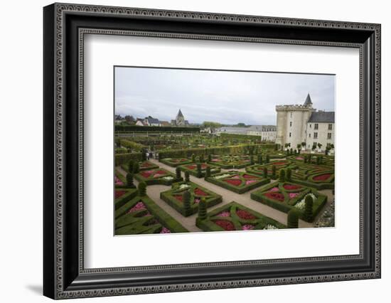 Gardens, Chateau de Villandry, UNESCO Site, Indre-Et-Loire, Touraine, Loire Valley, France-Rob Cousins-Framed Photographic Print