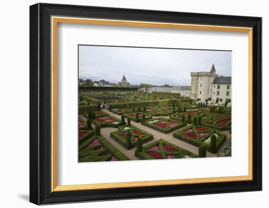 Gardens, Chateau de Villandry, UNESCO Site, Indre-Et-Loire, Touraine, Loire Valley, France-Rob Cousins-Framed Photographic Print