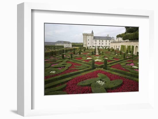 Gardens, Chateau de Villandry, UNESCO Site, Indre-Et-Loire, Touraine, Loire Valley, France-Rob Cousins-Framed Photographic Print