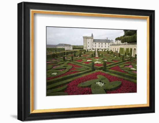 Gardens, Chateau de Villandry, UNESCO Site, Indre-Et-Loire, Touraine, Loire Valley, France-Rob Cousins-Framed Photographic Print