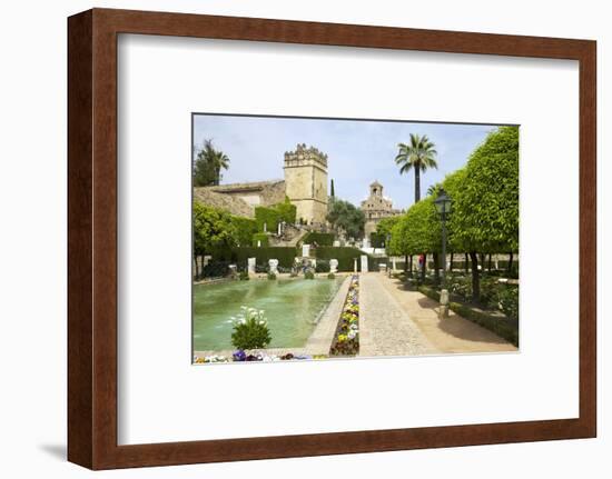 Gardens in Alcazar, Cordoba, Andalucia, Spain, Europe-Peter Barritt-Framed Photographic Print