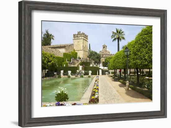 Gardens in Alcazar, Cordoba, Andalucia, Spain, Europe-Peter Barritt-Framed Photographic Print