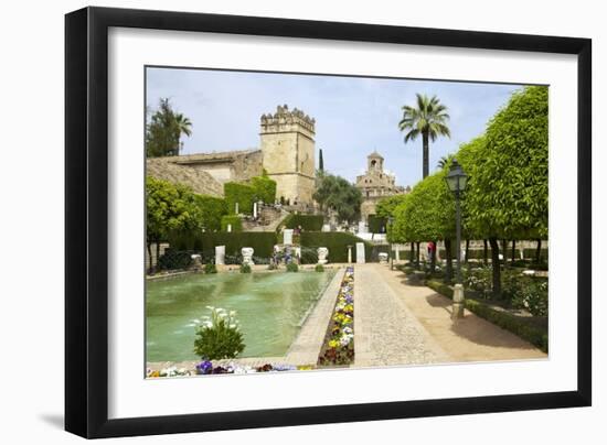 Gardens in Alcazar, Cordoba, Andalucia, Spain, Europe-Peter Barritt-Framed Photographic Print