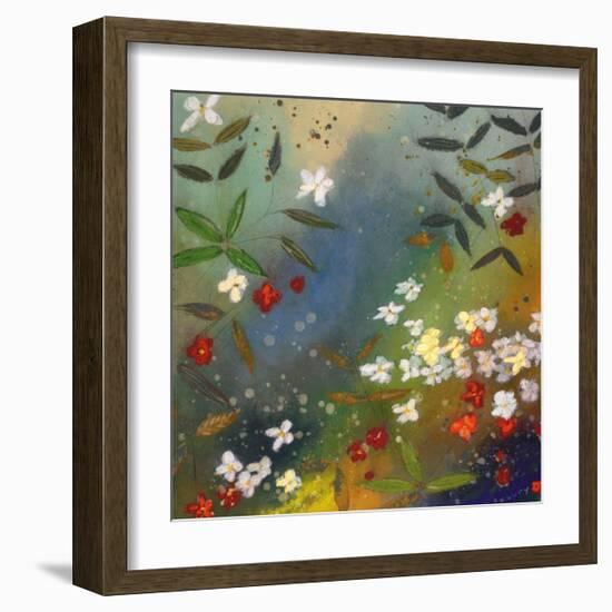 Gardens in the Mist II-Aleah Koury-Framed Art Print