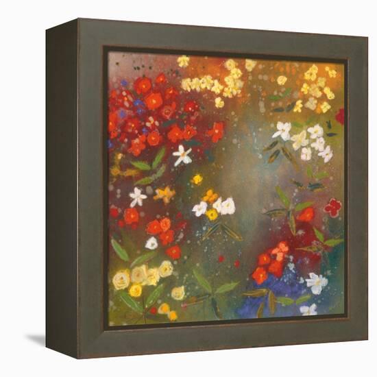 Gardens in the Mist IV-Aleah Koury-Framed Stretched Canvas