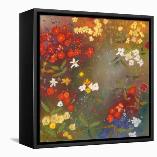 Gardens in the Mist IV-Aleah Koury-Framed Stretched Canvas