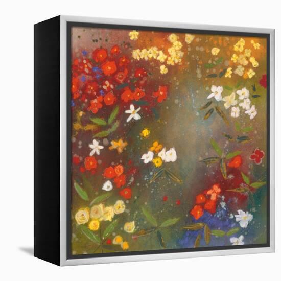 Gardens in the Mist IV-Aleah Koury-Framed Stretched Canvas