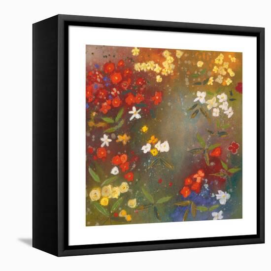 Gardens in the Mist IV-Aleah Koury-Framed Stretched Canvas