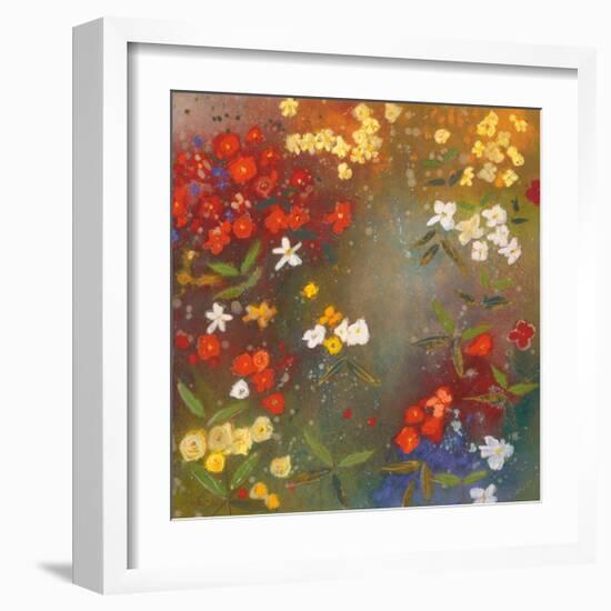 Gardens in the Mist IV-Aleah Koury-Framed Art Print