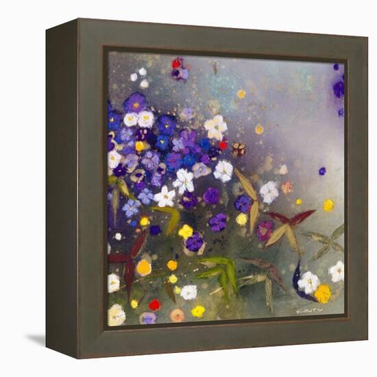 Gardens in the Mist IX-Aleah Koury-Framed Stretched Canvas