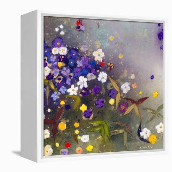 Gardens in the Mist IX-Aleah Koury-Framed Stretched Canvas