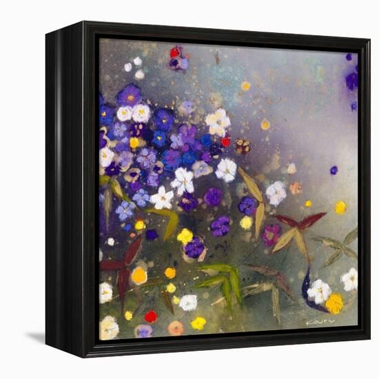 Gardens in the Mist IX-Aleah Koury-Framed Stretched Canvas