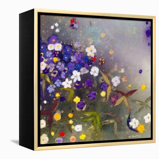 Gardens in the Mist IX-Aleah Koury-Framed Stretched Canvas