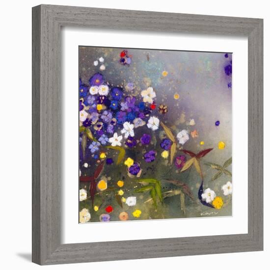 Gardens in the Mist IX-Aleah Koury-Framed Art Print