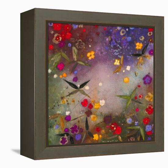 Gardens in the Mist V-Aleah Koury-Framed Stretched Canvas