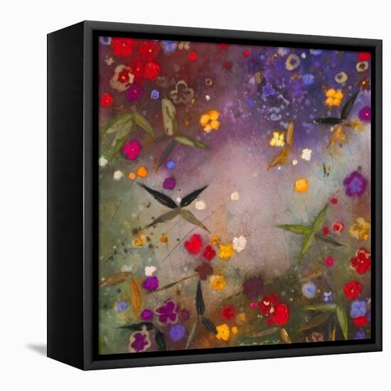 Gardens in the Mist V-Aleah Koury-Framed Stretched Canvas