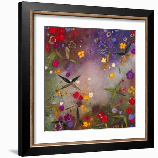 Gardens in the Mist V-Aleah Koury-Framed Art Print